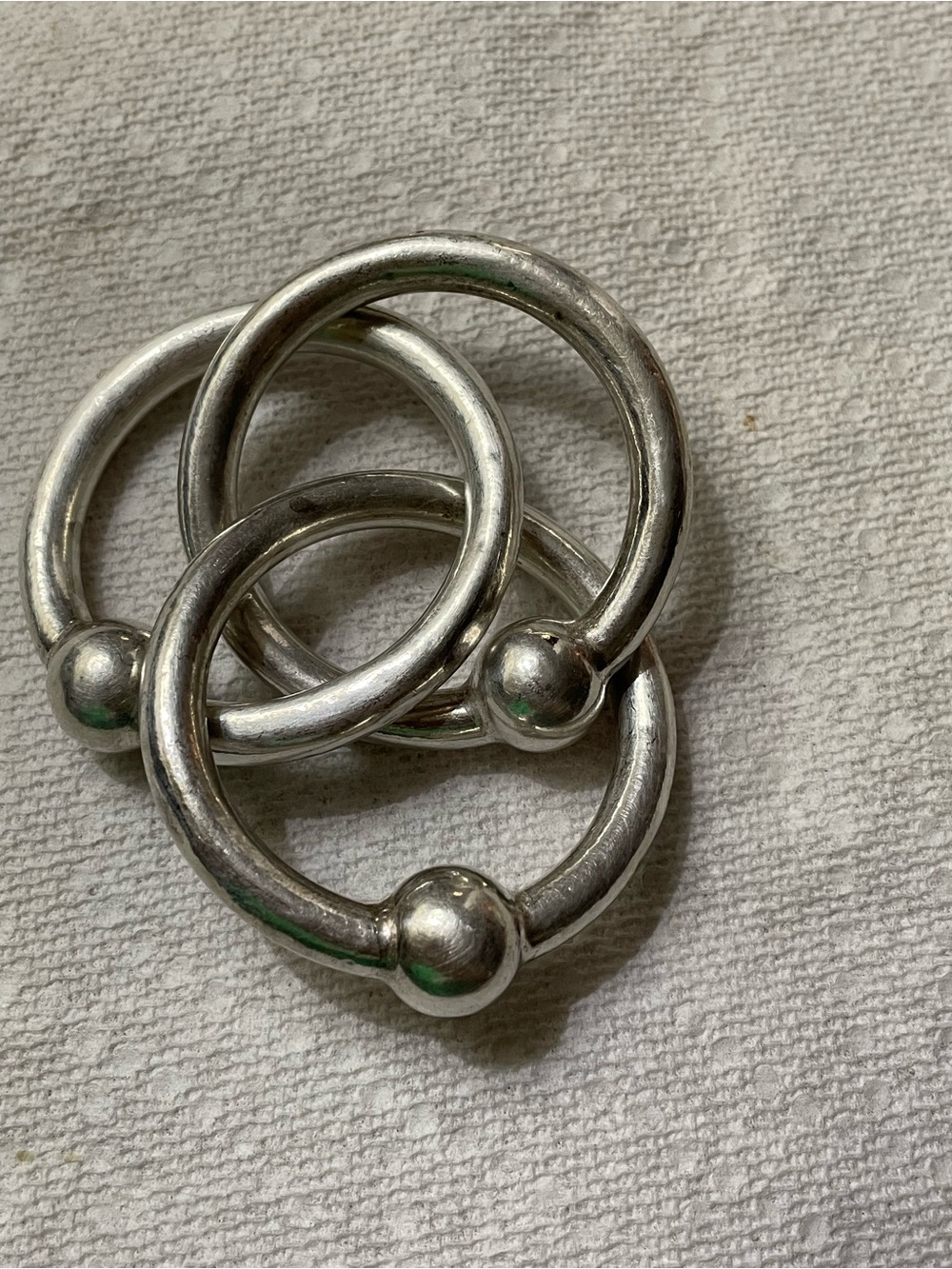 Vintage Lunt-C 303 sterling silver